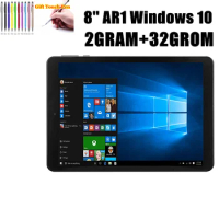 Whole Sales 8 INCH 2GB+32 GB Windows 10 Tablet AR1 Dual Cameras 5.0 MP Rear Quad Core WIFI Bluetooth-Compatible 4000mAh