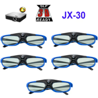 5pcs/lot Active Shutter 96HZ/120HZ/144HZ Rechargeable 3D Glasses For Xgimi Z3/Z4/H1/H2 Nuts G1/P2 BenQ Acer &amp; DLP LINK Projector