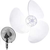 G5AB 16 Inch 40cm Floor Fan Fan Blades Wind Blade for standing Pedestal Fan Table Fan Universal Accessories Fans Replacement