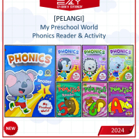 [EZY] PELANGI - My Preschool World Phonics Reader & Activity 3-6 years old Book