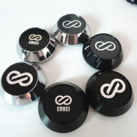 4pcs For Enkei 65mm Wheel Center Hub Cap Cover 45mm Car Styling Emblem Badge Logo Rims Stickers Accessories
