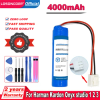 4000mAh LI11B001F Battery For Harman Kardon Onyx studio 1,Onyx Studio 2 &amp; 3 Speaker LC18650 Battery