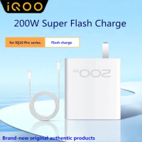 IQOO original 200W gallium nitride super flash charger set iQOO10pro original fast charging.