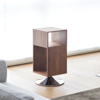 Living Room Furniture Rotate Coffee Tables Side Tables Storage Cabinet Nordic Mobile Bedside Table Home Decoration Accessories