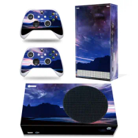 Full Skins Compatible with Xbox Series S Control Game Console Controller, Vinyl Stickers for Xbox Series S Console Accessories