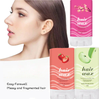 Hair Wax Stick Anti Frizz Styling Solid Hair Wax for Flyaways Long Lasting Hold Smooth Hair Styling 