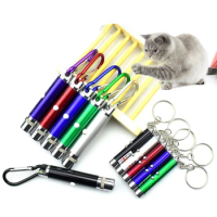 Inexpensive 1Pc Laser Pointer Teasing Cat Stick Funny LED Infrared Ray Tease Cats Dogs Pet Interactive Toy Pet Accessories