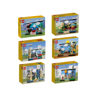 【LEGO 樂高】積木 Creator系列 倫敦澳洲日本北京巴黎紐約 明信片六套組(代理版)