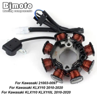 21003-0097 Motorcycle Stator Coil For Kawasaki KLX110 KLX110L 2010-2018 2019 2020 Magneto Generator Coil