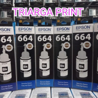 Tinta Printer Epson Original 664 Black Yellow Toner