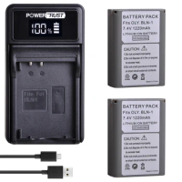 BLN-1 PS BLN1 PS-BLN1 Battery +LED USB Charger for Olympus OM-D E-M1 E-M5 Mark II PEN-F E-P5 EM1 EM5 PENF EP5
