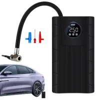 12V 120W Handheld Air Compressor Wireless Inflatable Pump Portable Air Pump Tire Inflator Digital For Car Motorcycle Bike Ball