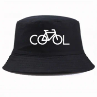 Summer style hats Bike It's Cool Tops Leisure Brand printing bucket hat Unisex Panama harajuku pop Basin cap