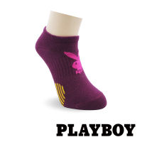 【PLAYBOY】足弓彈力女隱形運動襪-紫(運動襪/女襪/隱形襪)