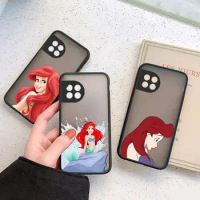 The Little Mermaid Princess Ariel Phone Case For Oneplus 10 9 8 8T 7 7T Pro 6 6T 5 5T Nord N100 N10 CE 2 5G Silicone Matte Cover