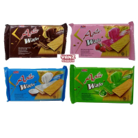 Apilo Wafer Block Coklat, Strawberry, Vanilla, Pandan - Netto 70 gr