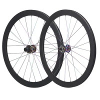 700C carbon fiber road wheel road disc brake wheel hub deep 38/46/50 /60mm bicycle wheelset clincher/Tubeless
