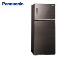 Panasonic國際牌422公升一級能效雙門變頻冰箱 NR-B421TG-T曜石棕