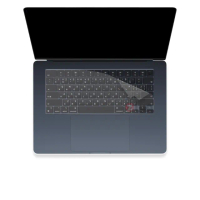 【ZIYA】Apple MacBook Air13/Air15 鍵盤保護膜(環保矽膠材質)