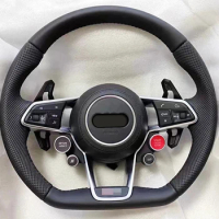 For All Of Audi A3 A4 A5 A6 A7 A8 S4 S5 RS A6 A7 S6 S7 Upgrade Steering Wheel START Driving Mode R8 With 4 Button