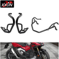 XXUN Motorcycle Accessories Upper Lower Crash Bar Engine Guard for Hondas X-ADV X ADV 750 2017 2018 2019 2020