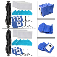 🔥Main Side Brush Filter Mop Cloth Dust Bag Kit For bObsweep For Dustin
