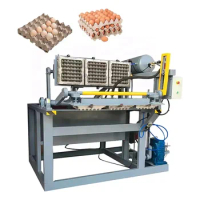 Waste Paper Recycle Used Egg Tray Machine Automatic Paper Pulp Egg Tray Production Line Small Machine Making Egg Tray