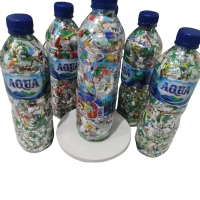 ecobrik botol Aqua 600ml dan botol Aqua 1500ml dengan berat random ada yang dibawh 250gr dan ada yan