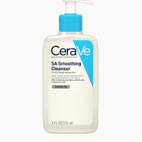 CeraVe SA Smoothing Cleanser with Salicylic Acid for Dry, Rough & Bumpy Skin 236ml