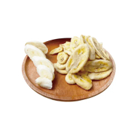 【DUO LI DUO 多利多】香蕉脆片-原味90g*1包(健康零食、蔬果脆片推薦)