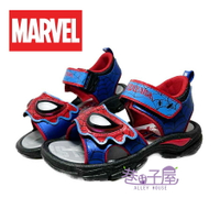 MARVEL漫威 SPIDER-MAN蜘蛛人 童鞋 電燈涼鞋 運動涼鞋 休閒涼鞋 [MNKT11112] 藍紅 MIT台灣製造【巷子屋】