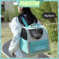 PAWSITIVE Cat Backpack/Cat Carrier Bag/Cat Bag Kucing Travel/Cat Bag Kucing Travel/Cheap Cat Bag/Che