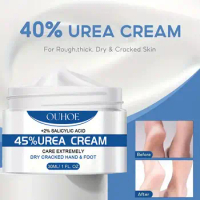 Ouhoe 45% Urea Cream Feet Callus Remove Cream Body Moisturizing Exfoliation Nourishing Cream Repairing W3x2