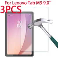 3 Packs 9H Tempered Glass Screen Protector For Lenovo Tab M9 9.0 inch TB-310FU TB-310 Protective Film For Lenovo Tab M9 Glass