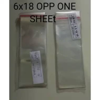 Plastik OPP lami ONE SHEET SELAPIS selembar,plastik risoles (6x18), (6x15), (7x18), (8x18), (9x20), 