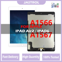9.7" Original For Apple IPad 6 Air 2 LCD Display Touch Screen Digitizer Assembly Replacement For IPad 6 A1567 A1566 LCD