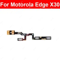 Power Volume Flex Cable For Motorola MOTO Edge X30 Edgex30 On OFF Power Volume Flex Ribbon Parts