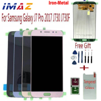 IMAZ Iron Metal 5.5" LCD For Samsung Galaxy J7 Pro 2017 J730 J730F J730G J7 2018 LCD Display Touch Screen Digitizer Assembly