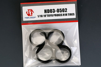 HobbyDesign 1/18 19寸 Toyo Proxes R1R 輪胎模型 HD03-0502