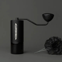 【COMANDANTE】C40 MK4 頂級手搖磨豆機 Black 黑色 內建Red Clix 版(頂級手搖磨豆機黑色內建Red Clix 版)