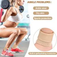 Ankle Brace for Sports Sport Ankle Brace Moisturizing Ankle Sleeves Sport Protector Ice Skate Guards for Skating Riding Skiing