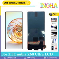 Original 6.8" AMOLED For ZTE nubia Z60 Ultra LCD Display Touch Digitizer Assembly Replacement Part For nubia Z60Ultra LCD Screen
