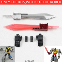 NEW Plating Transparent Sword &amp; Movable Palm Upgrade KIT For Transformation SS86 MP08 Grimlock Action Figure Robot Accessories
