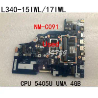 Used For lenovo Ideapad L340-15IWL/L340-17IWL/V340-17IWL Laptop Motherboard With CPU 5405U UMA 4GB FRU 5B20S42161 5B20S42162