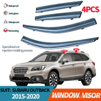 belook สำหรับ Subaru Outback 2015+ แผ่นกันฝนหน้าต่างรถยนต์ อุปกรณ์ตกแต่งรถยนต์ ติดตั้งง่าย N8K6Rตัวต