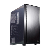 Tt途騰K11臺式機電腦水冷主機機箱matx/atx側透游戲diy個性小空箱