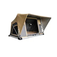 Camping Canvas Ultralight Car Folding Uptop Rooftop Tent Topper Top Tent Roof Waterproof Roof Top Tent