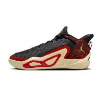 Nike Jordan Tatum 1 GS Zoo 大童 黑紅色 訓練 喬丹 運動 氣墊 籃球鞋 FJ4653-001