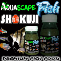 SHOKUJI AQUASCAPE FISH PELET SEMI FLOATING PAKAN IKAN HIAS CUPANG NEON TETRA CLOWNFISH MAKANAN IKAN 