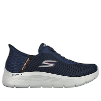 Skechers Go Walk Flex [216496NVY] 男 健走鞋 休閒 瞬穿舒適科技 輕量 避震 海軍藍